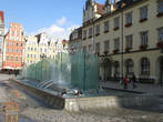 Площадь Рынок — центр города, фонтан