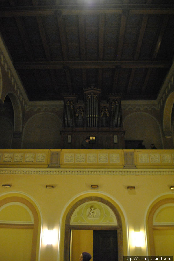 Концерт органной музыки в евангелистской церкви Марианске-Лазне, Чехия