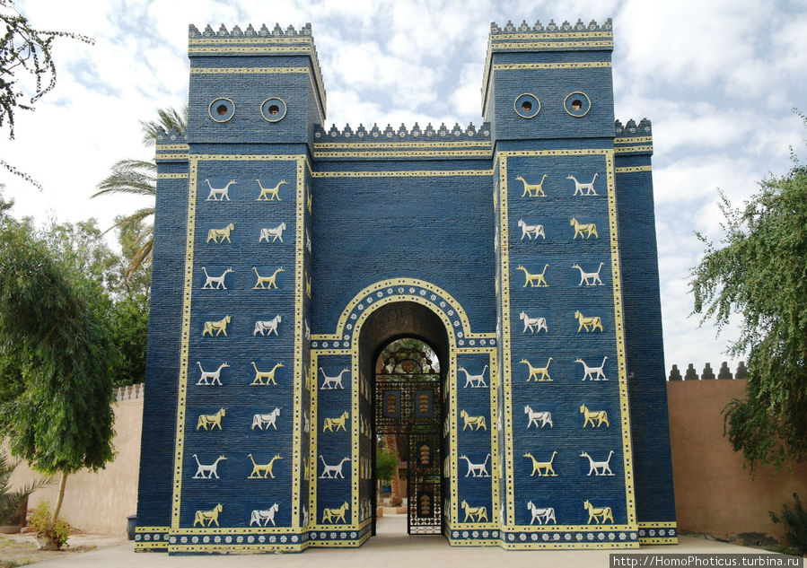 Ворота  Иштар Провинция Бабиль, Ирак