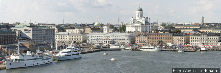 Порт Хельсинки из центра 