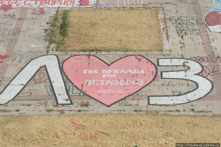 Сербские граффити Белград, Сербия