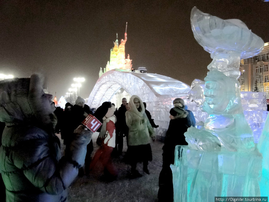 Ну как не взять интервью у такого ледяного чудища Екатеринбург, Россия