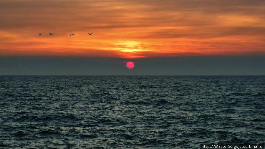 Морские закаты Лиепая, Латвия