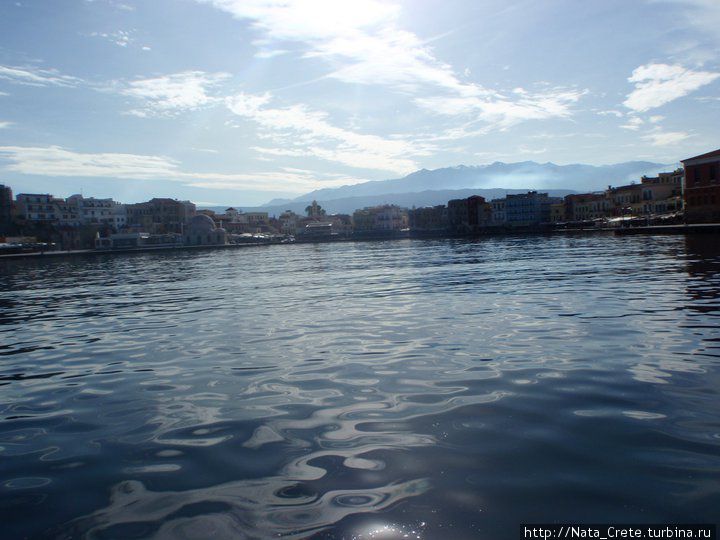 Панорама набережной Хания, Греция