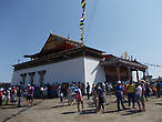 открытие нового храма взамен древнего, июль 2012