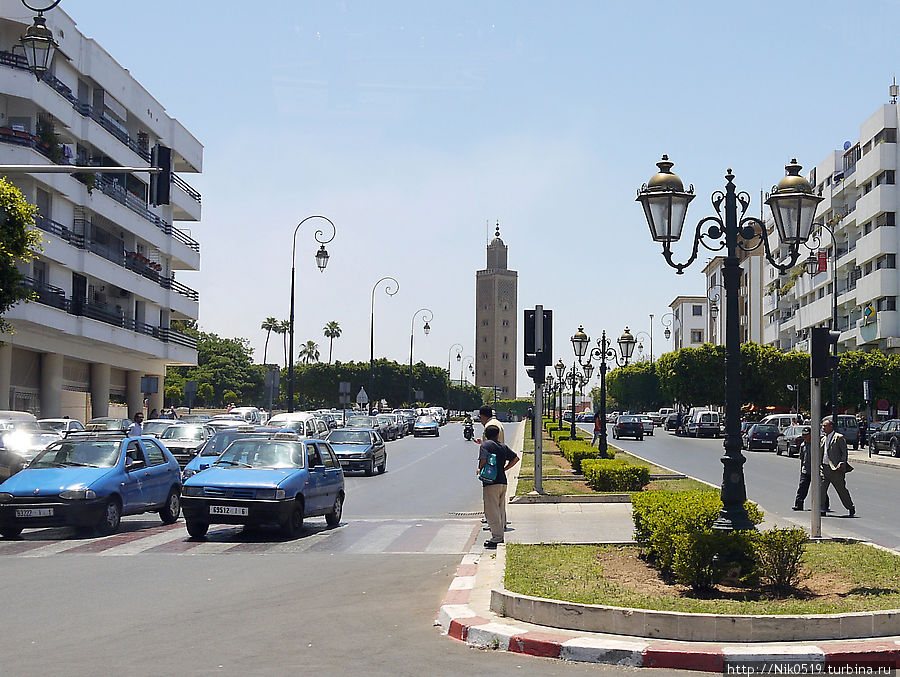 Современная столица Марокко Рабат, Марокко