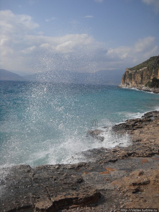 Спуск в воду Нафплио, Греция