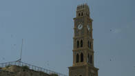 Башня с часами постоялого двора Аль-Умдана.