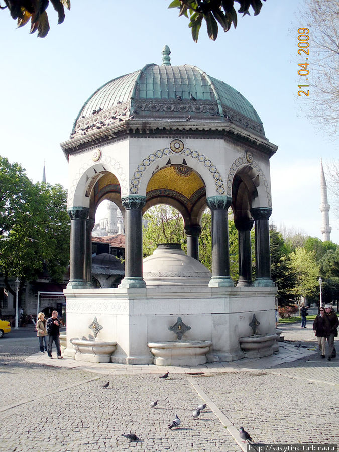 Этот фонтан турецкому султану подарил Кайзер Стамбул, Турция