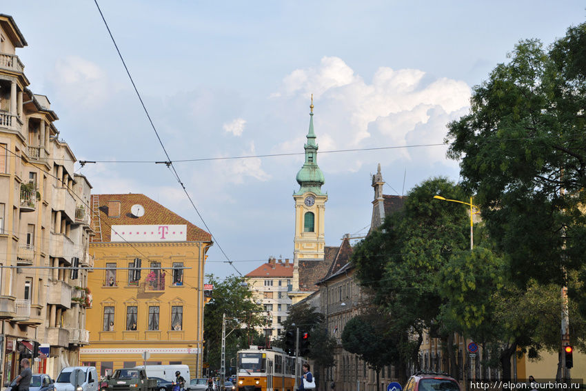 Улица Krisztina körút Будапешт, Венгрия