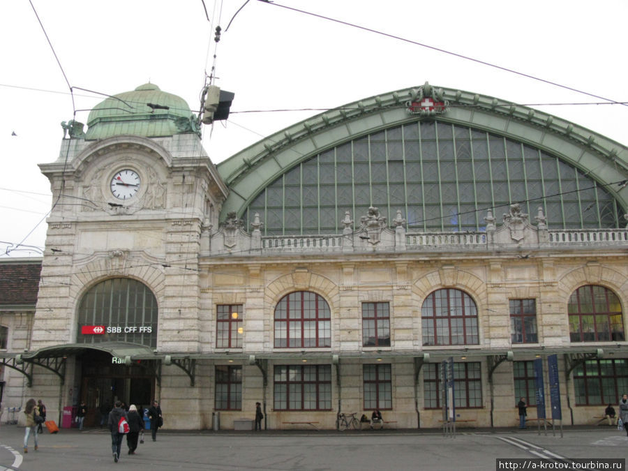 ж.д.вокзал Базель, Швейцария