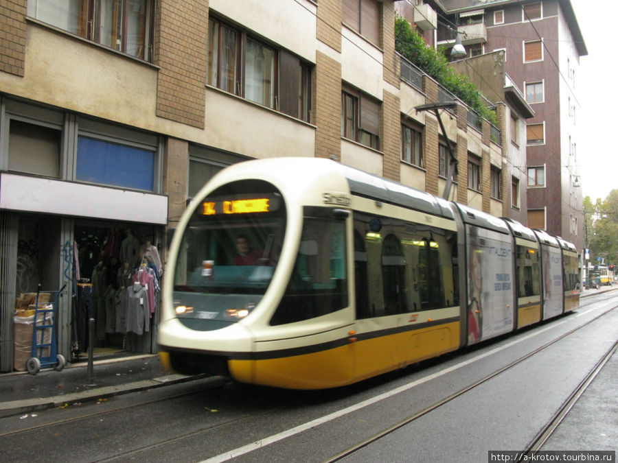 трамвай Милан, Италия