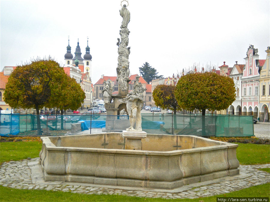 Телч, Марианский столб. Телч, Марианский столб.