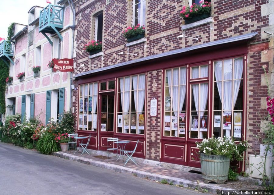 Ресторан Бауди. Живерни, Франция