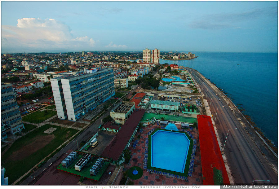 Вид из окна Гавана, Куба