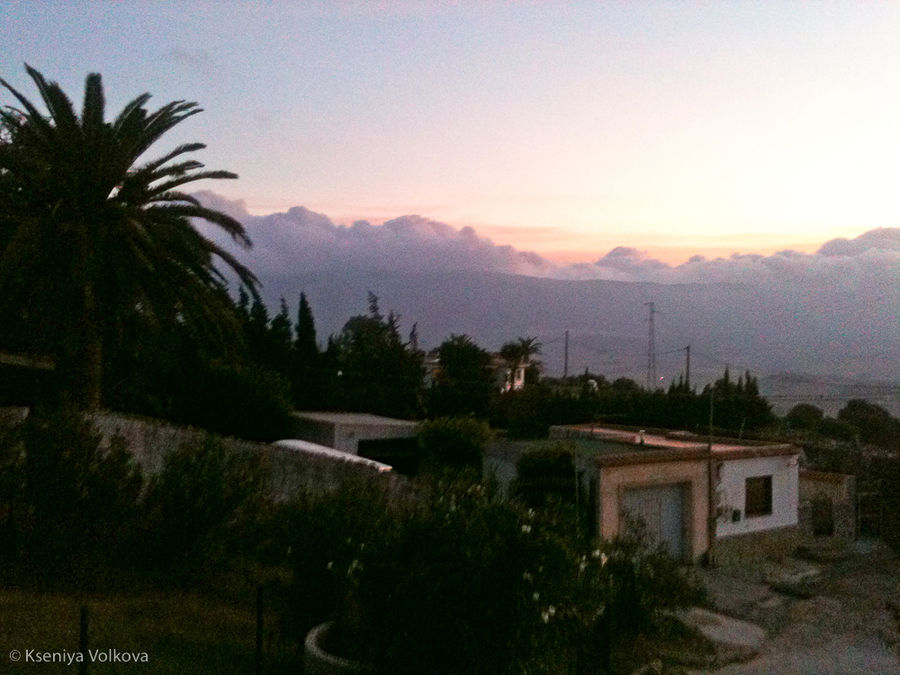 Раннее утро в окрестностях Тарифы Тарифа, Испания