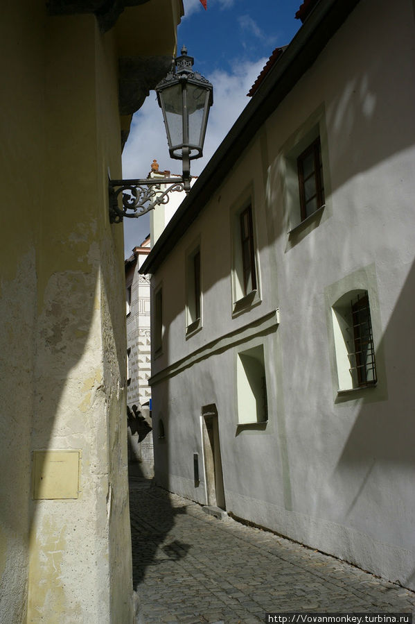 Петляем по улице Masna Чешский Крумлов, Чехия