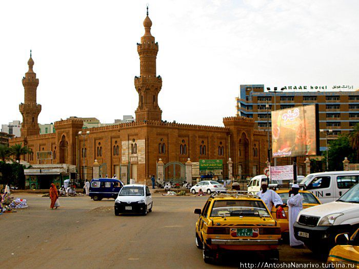 Там, где Голубой Нил встречается с Белым Хартум, Судан Там, где Голубой Нил встречается с Белым Хартум, Судан