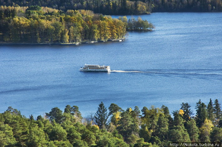 Озеро Пюхяярви Тампере, Финляндия