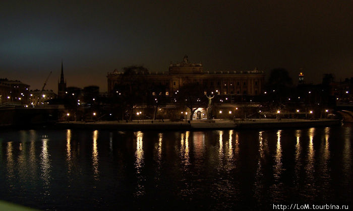 ночной Стокгольм Стокгольм, Швеция