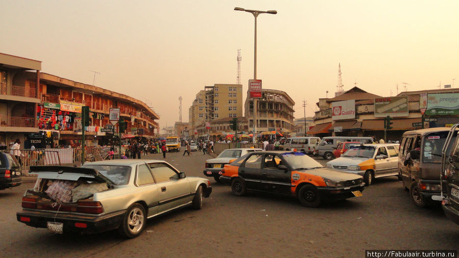 Грамотный паркинг Кумаси, Гана