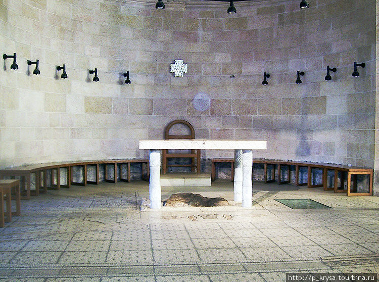 Церковь Умножения хлебов и рыб Табха (Нагорная Проповедь), Израиль