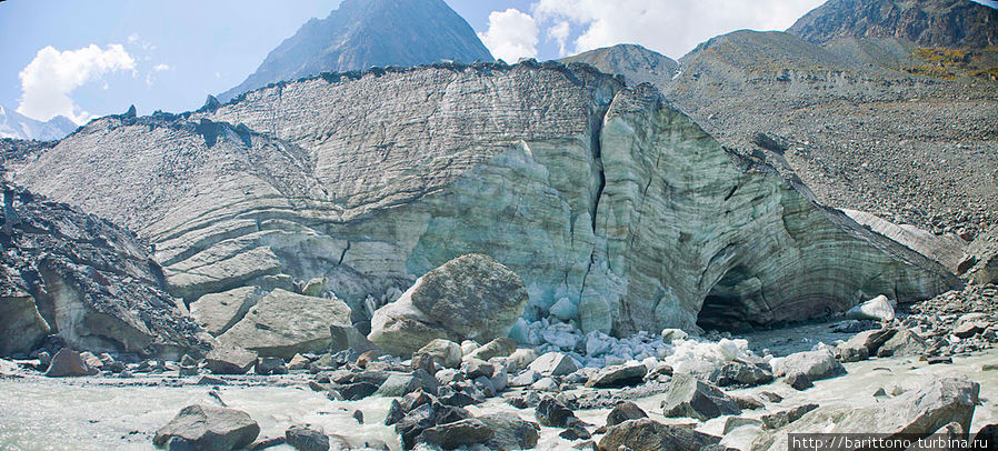 Аккемский ледник. Республика Алтай, Россия