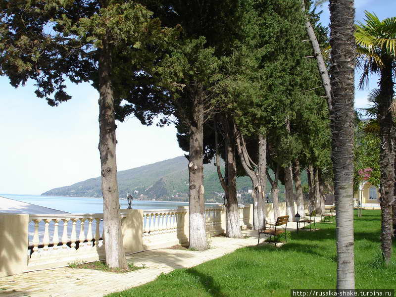 Лазурный берег Гагра, Абхазия