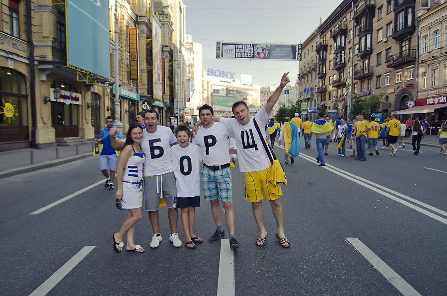 Киев футбольный и не только (июнь 2012) Киев, Украина