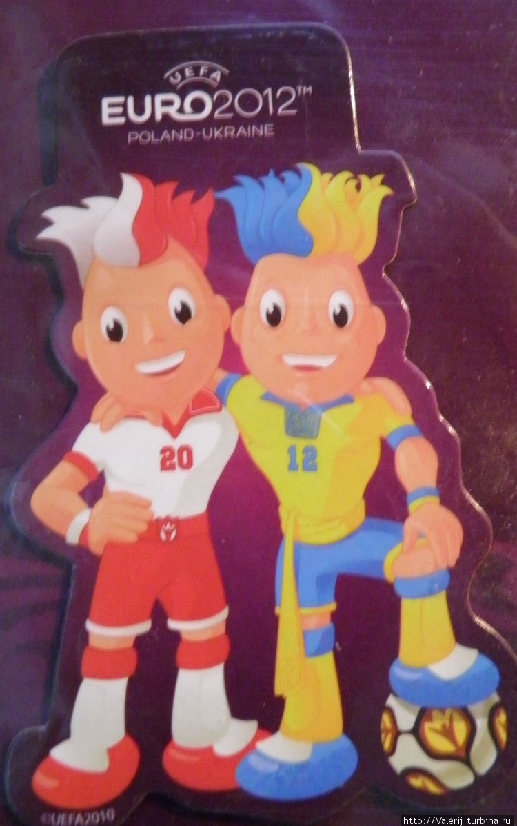 Символы Евро 2012.