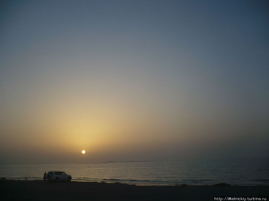 Закат в Персидском заливе