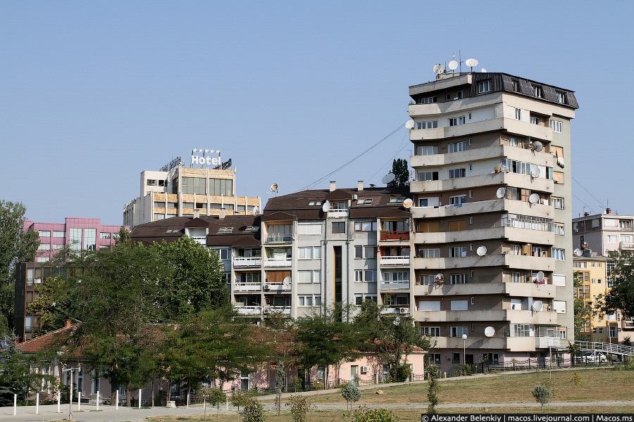 Приштина, столица непризнанного Косово Приштина, Республика Косово