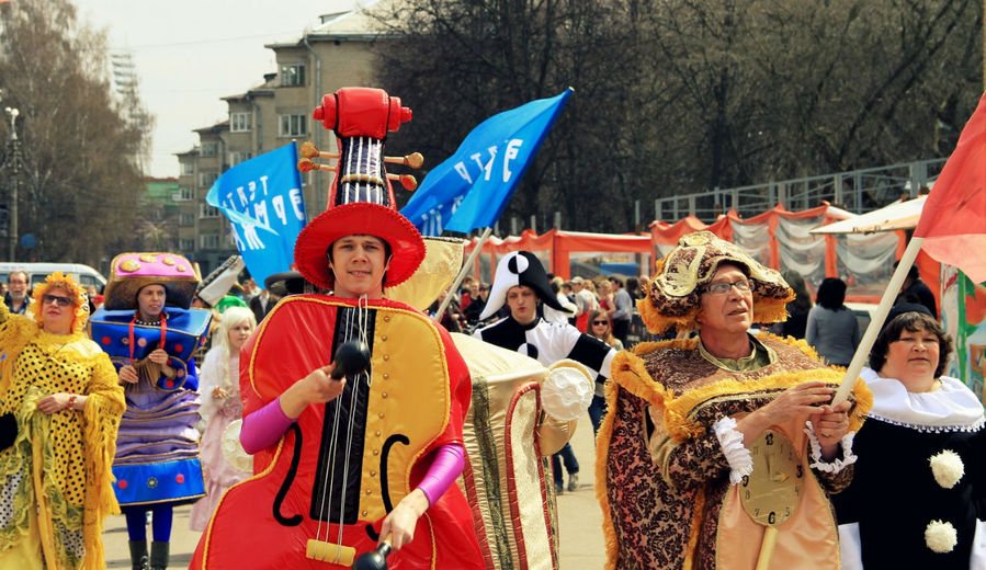 Международный фестиваль уличных театров — репортаж из Тулы Тула, Россия