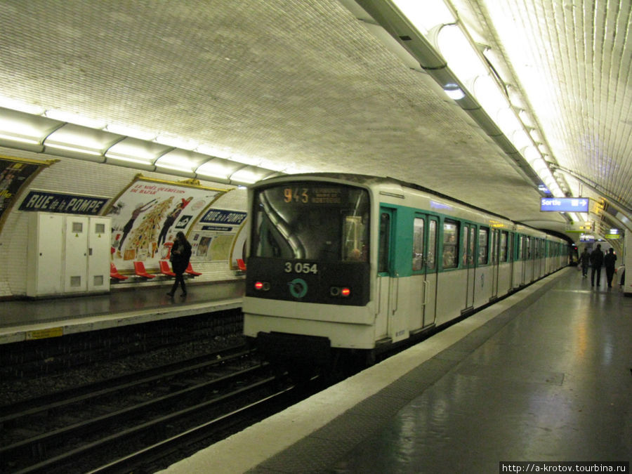 метро Париж, Франция