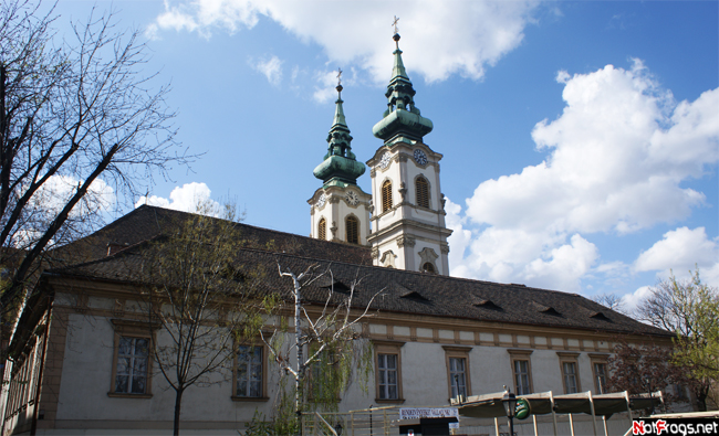 У церкви святой Анны Будапешт, Венгрия