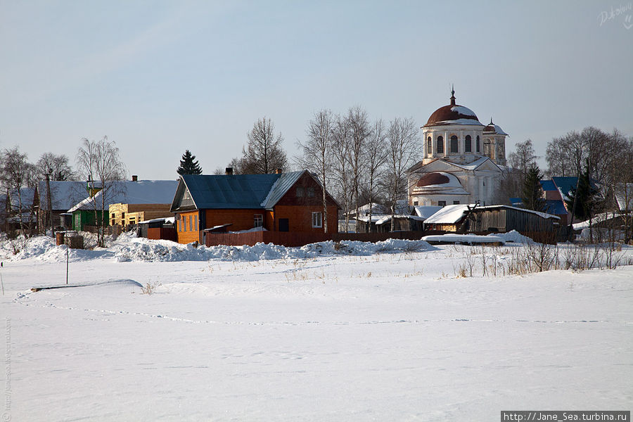 Церковь соловецких святых Зосимы и Савватия Каргополь, Россия