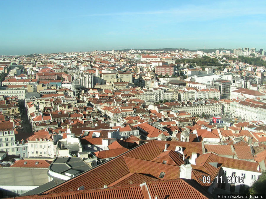 Крыши Лиссабона Лиссабон, Португалия