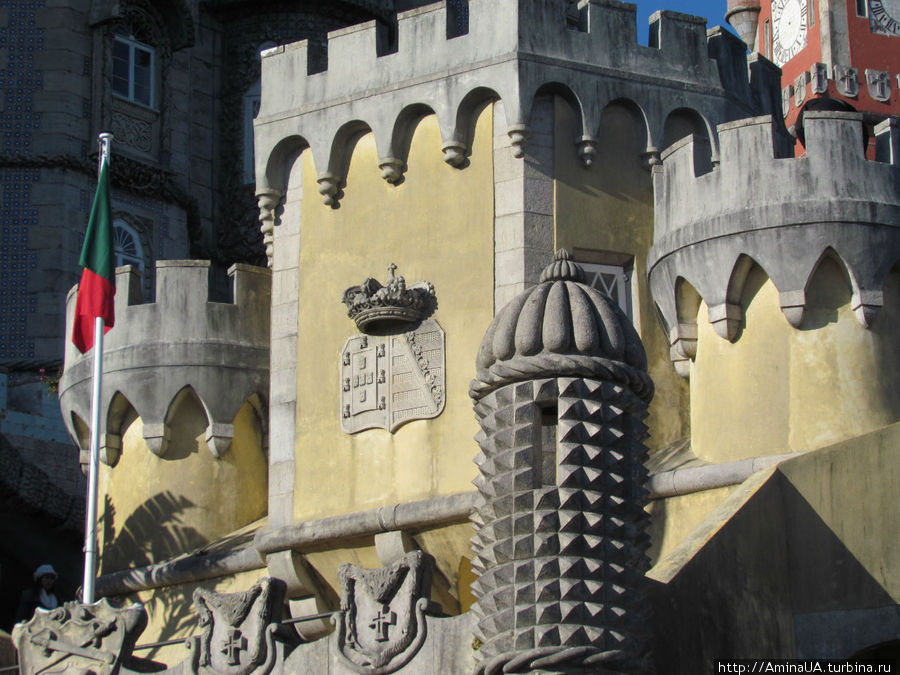 Сказочное место - замок Пена Синтра, Португалия
