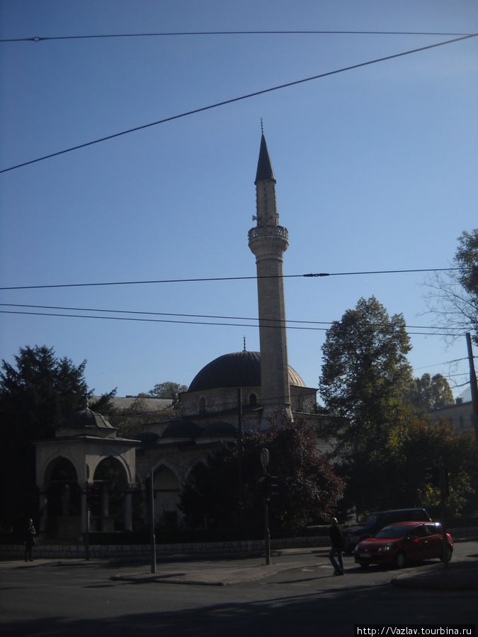 В старой части города Сараево, Босния и Герцеговина