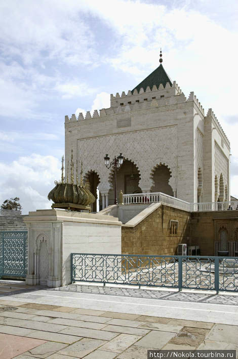 Мавзолей Мухаммеда V Рабат, Марокко