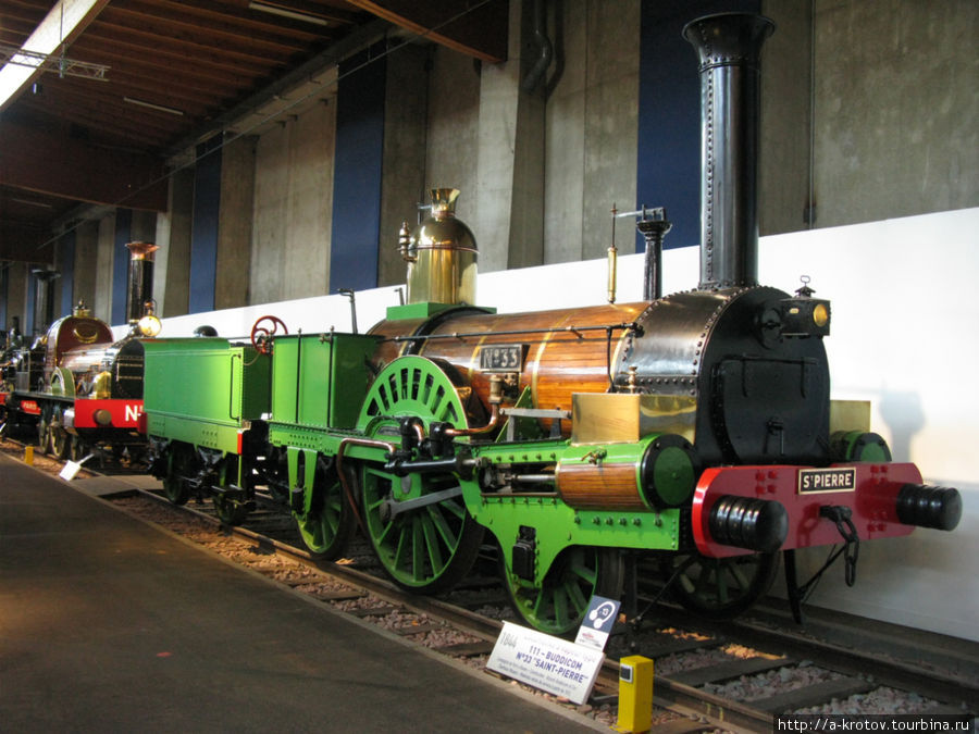 Железнодорожный музей в городе Мулюс Мюлуз, Франция