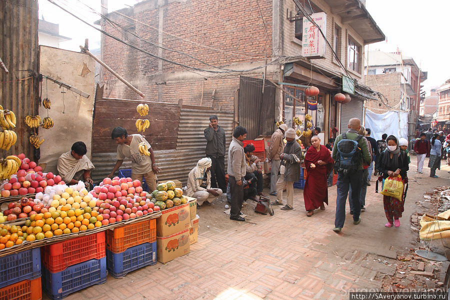 Окрестности Боднатха. Тибетский квартал Катманду, Непал