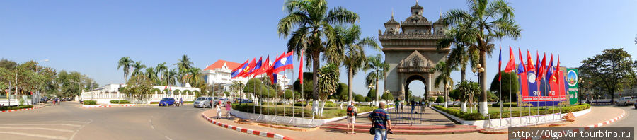 Триумф Ворот Победы Вьентьян, Лаос