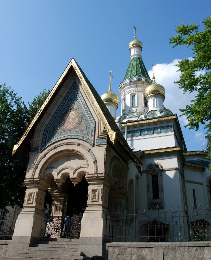 Русская посольская церковь в Софии София, Болгария