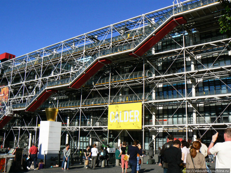Национальный центр искусств имени Жоржа Помпиду Париж, Франция