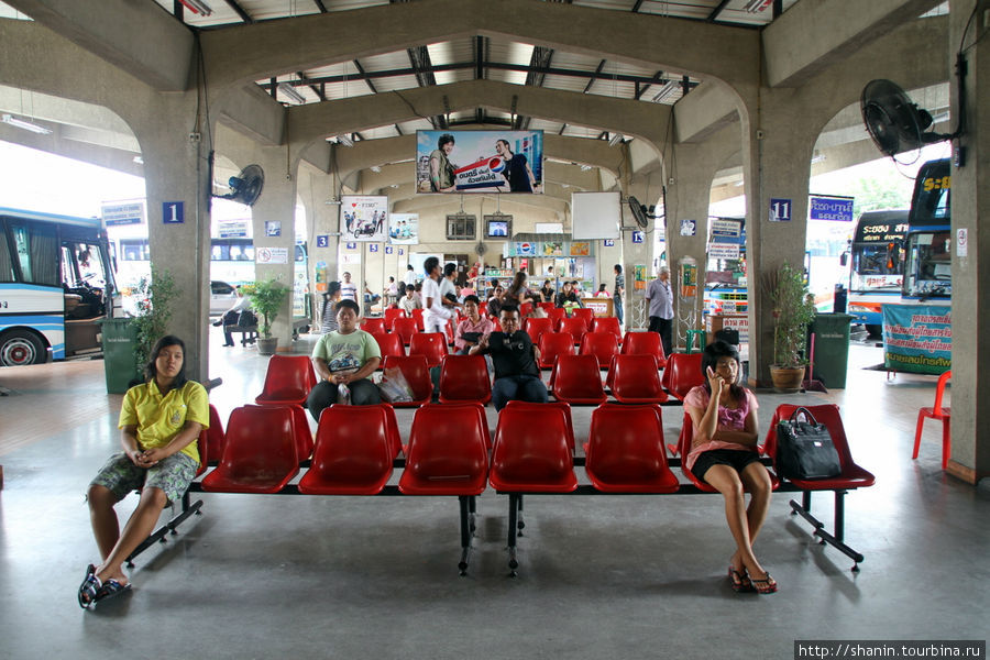 Автовокзал в Районге Остров Самет, Таиланд