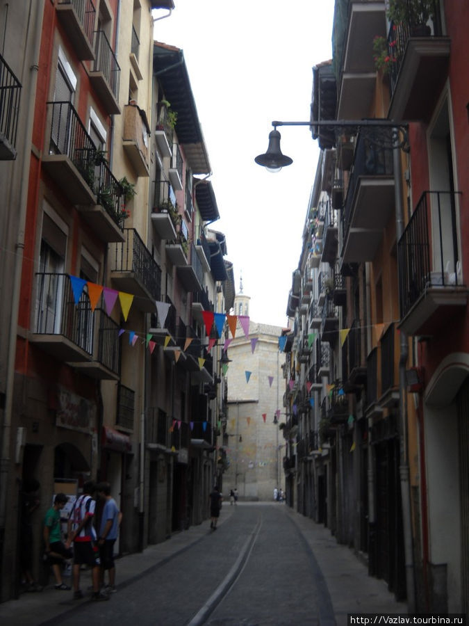 Улица в тупик Памплона, Испания
