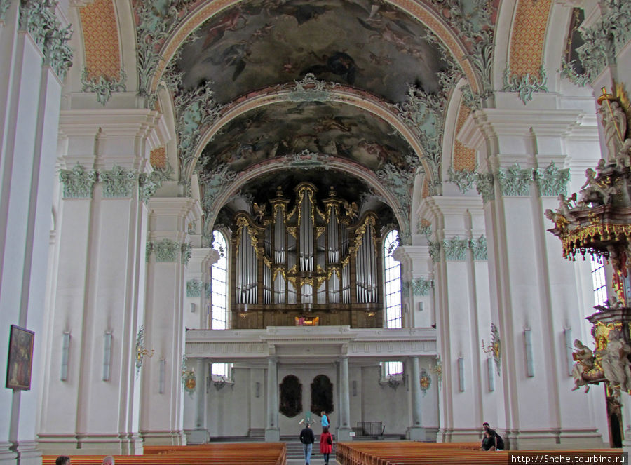 орган Санкт-Галлен, Швейцария