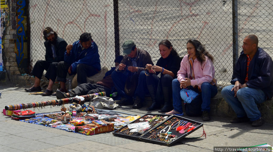 Чистильщики обуви (и не только) на улицах Боготы Богота, Колумбия