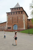 Ивановская башня с модно застекленным входом